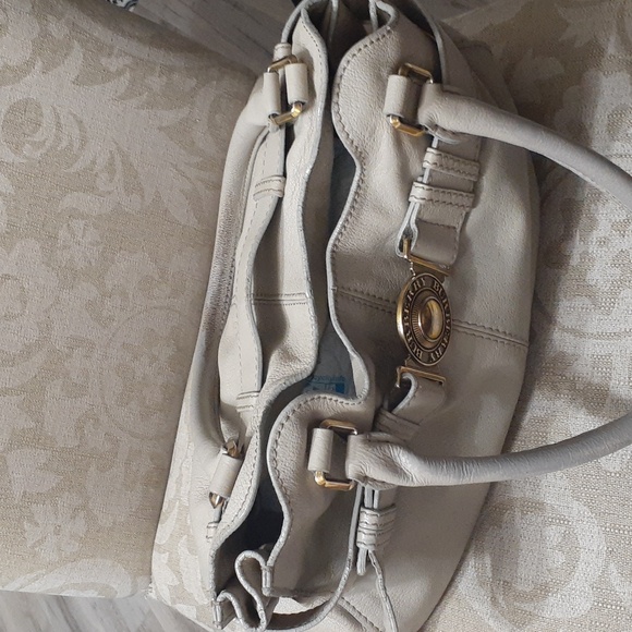 BURBERRY VINTAGE COA  SAFFIANO LEATHER  SATCHEL - Picture 8 of 12